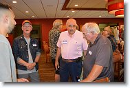 20250808_172332 * Mark (Charlie's son), Walt Seubert, Charlie and Laugh Rat reminiscing about the old days. * 4496 x 3000 * (7.66MB)